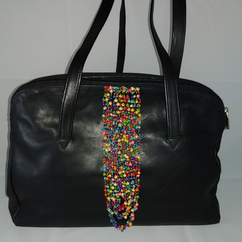 LEATHER STRUCTURED BAG